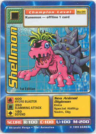 Shellmon (BO-09) - Digimon Card Database