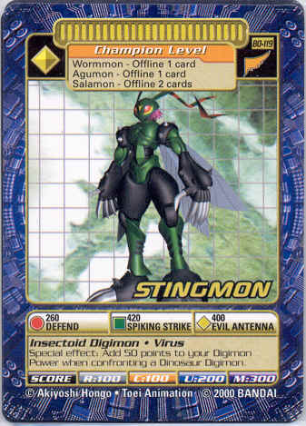 Card: Stingmon