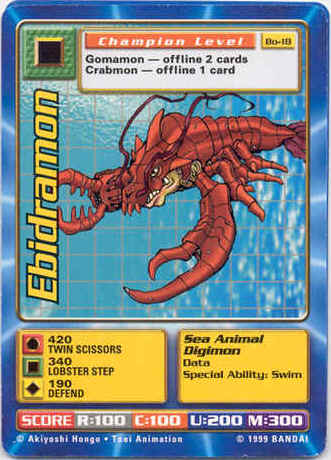 Card: Ebidramon