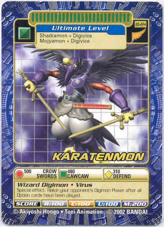 Card: Karatenmon