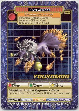 Card: Youkomon