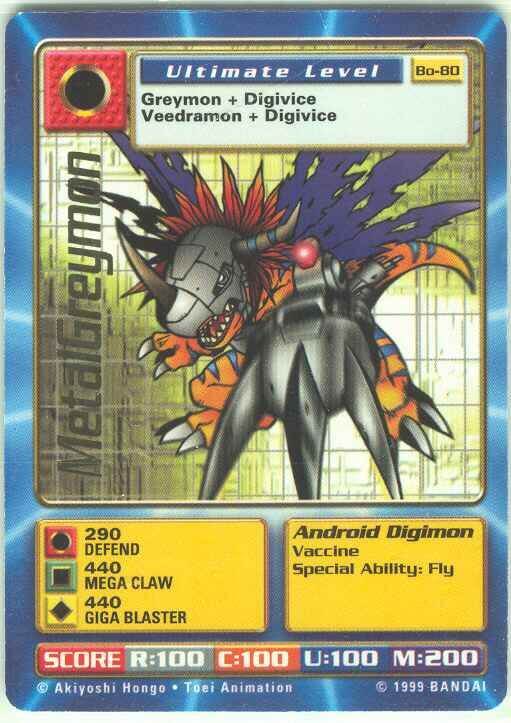 Card: MetalGreymon