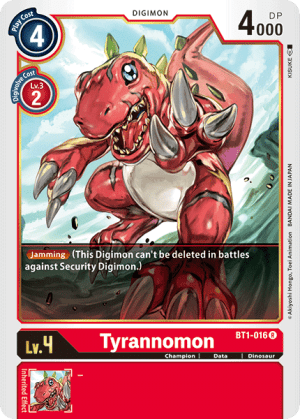 Card: Tyrannomon