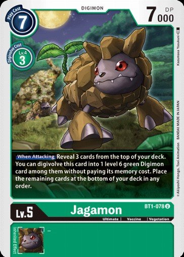 Card: Jagamon
