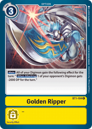 Card: Golden Ripper