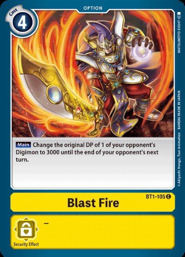 Card: Blast Fire