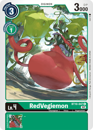 Card: RedVegiemon