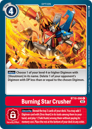 Card: Burning Star Crusher