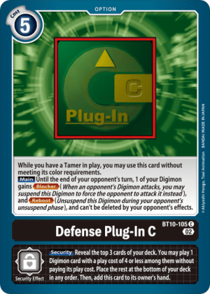 Card: Defense Plug-In C