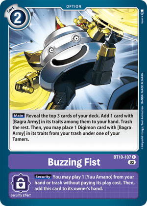 Card: Buzzing Fist
