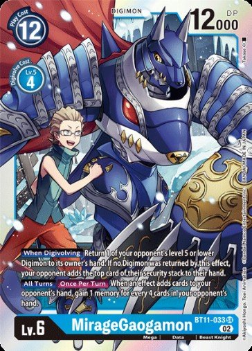 Play!TCG's April Online BT15 Ultimate Cup - 8th Place MirageGaogamon