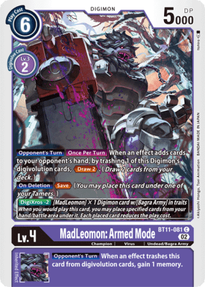 Card: MadLeomon: Armed Mode