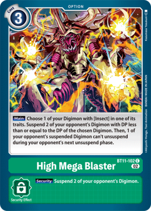 Card: High Mega Blaster