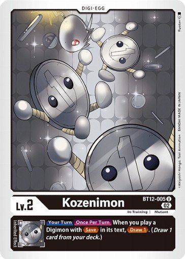 Card: Kozenimon