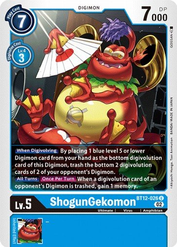Card: ShogunGekomon
