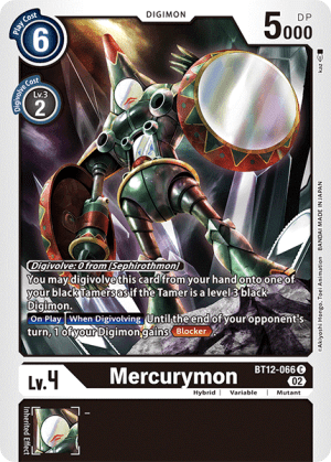 Card: Mercurymon