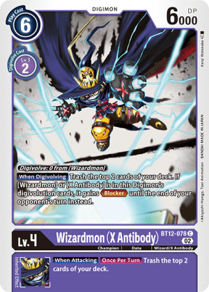 Card: Wizardmon (X Antibody)