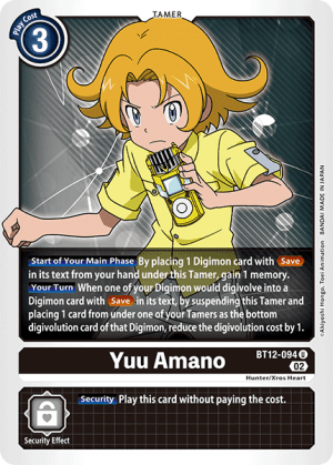 Card: Yuu Amano