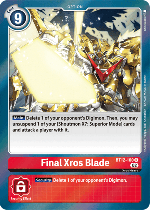 Card: Final Xros Blade