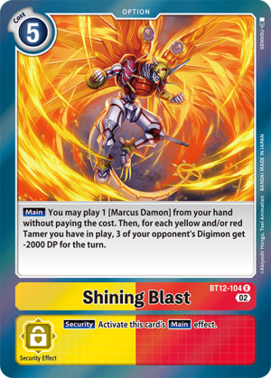 Card: Shining Blast