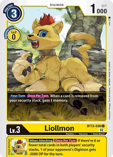 Card: Liollmon
