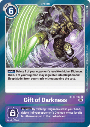 Card: Gift of Darkness