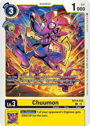 Card: Chuumon