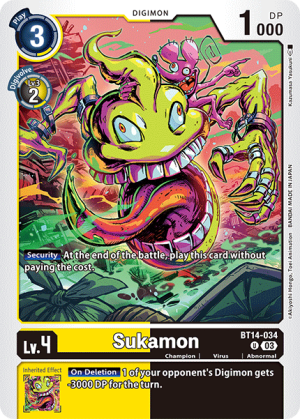 Card: Sukamon