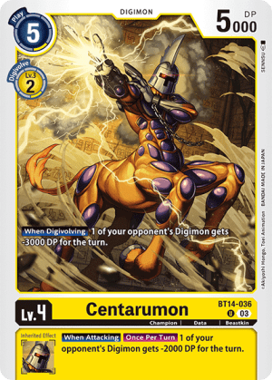 Card: Centarumon