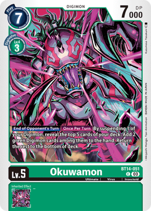 Card: Okuwamon