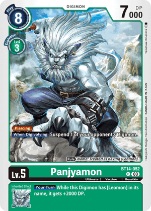 Card: Panjyamon