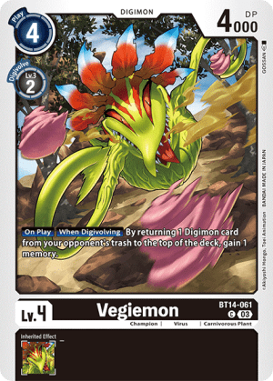 Card: Vegiemon