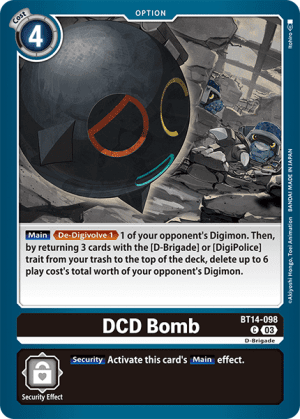 Card: DCD Bomb