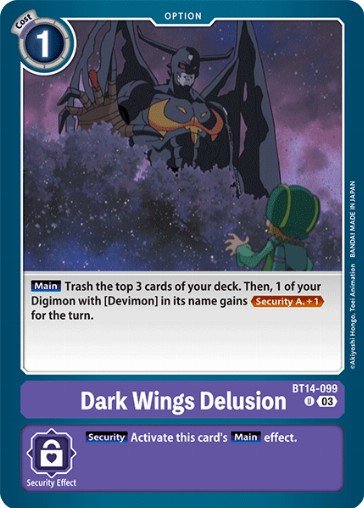 Card: Dark Wings Delusion