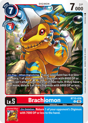 Brachiomon, Digimon