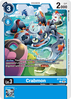 Card: Crabmon