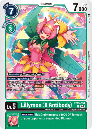 Card: Lillymon (X Antibody)
