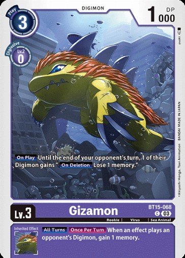 Card: Gizamon