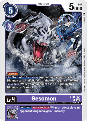 Card: Gesomon