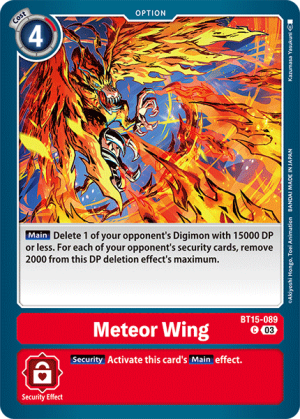 Card: Meteor Wing