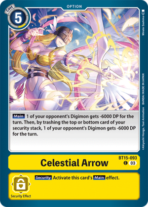 Card: Celestial Arrow