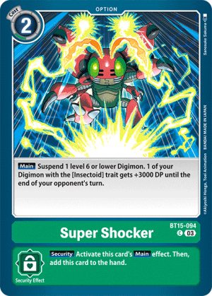 Card: Super Shocker