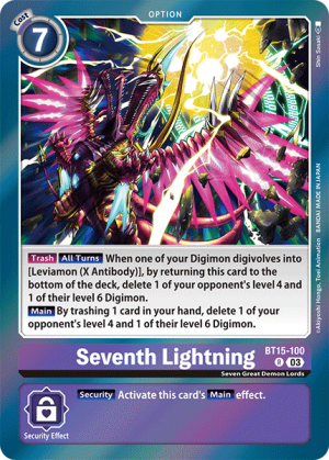 Card: Seventh Lightning