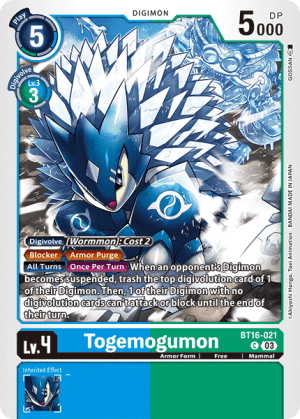 Card: Togemogumon
