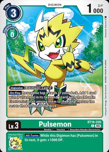 Card: Pulsemon