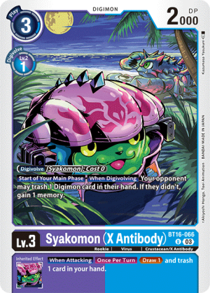 Card: Syakomon (X Antibody)