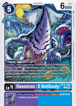 Card: Gesomon (X Antibody)