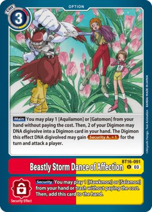 Card: Beastly Storm Dance of Affection