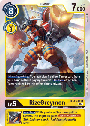 Card: RizeGreymon
