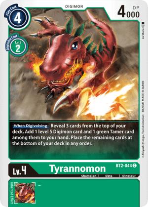 Card: Tyrannomon